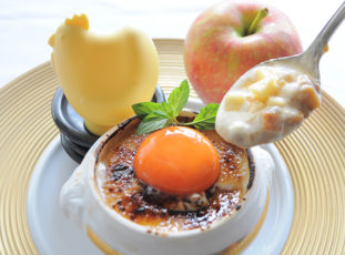 小布施のりんごブリュレ